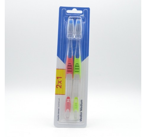 KIN CEPILLO DENTAL MEDIO 2X1 Cepillos