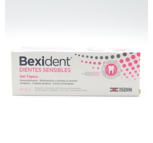 BEXIDENT D.SENSIBLES GEL GINGIVAL 50 ML. Encías, caries, dientes sensibles