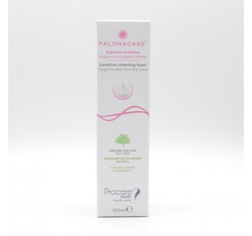 PALOMACARE ESPUMA SENSITIVA VAGINAL 150M Higiene diaria