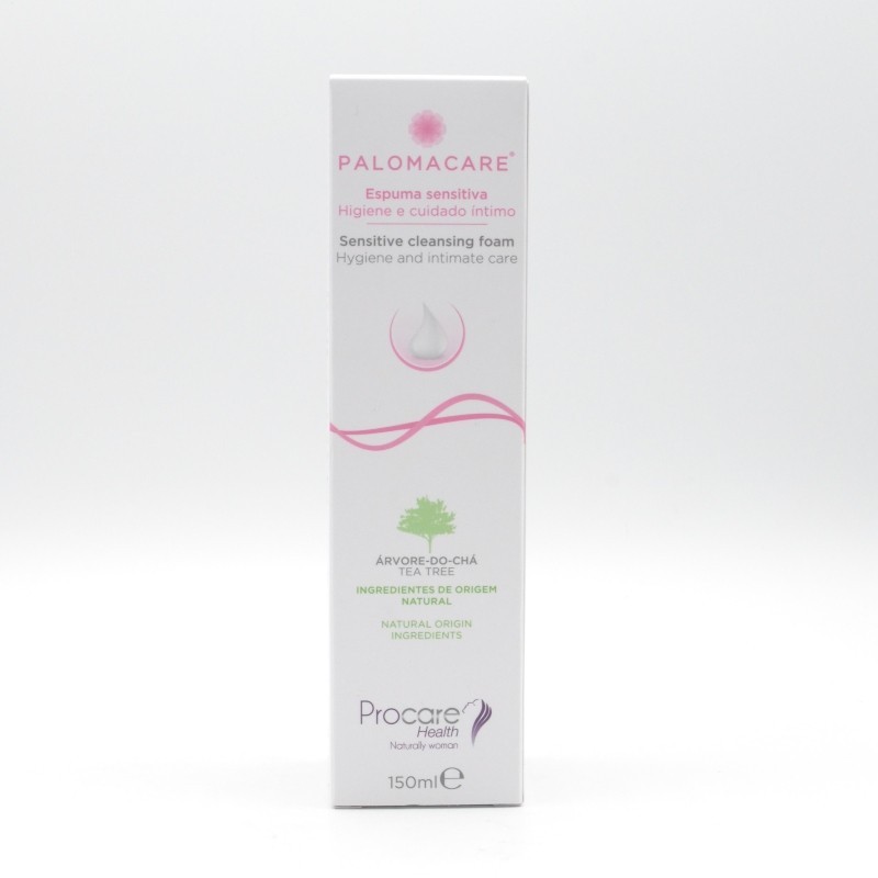 PALOMACARE ESPUMA SENSITIVA VAGINAL 150M Higiene diaria