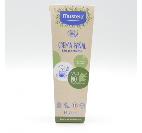 MUSTELA BIO CREMA PAÑAL 75ML Higiene e hidratación