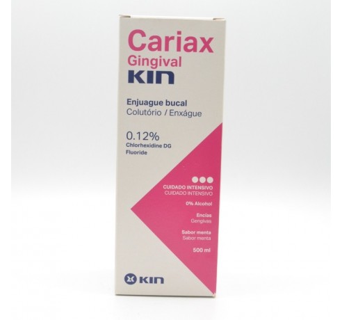 CARIAX GINGIVAL COLUTORIO 500 ML + 250 ML Encías, caries, dientes sensibles