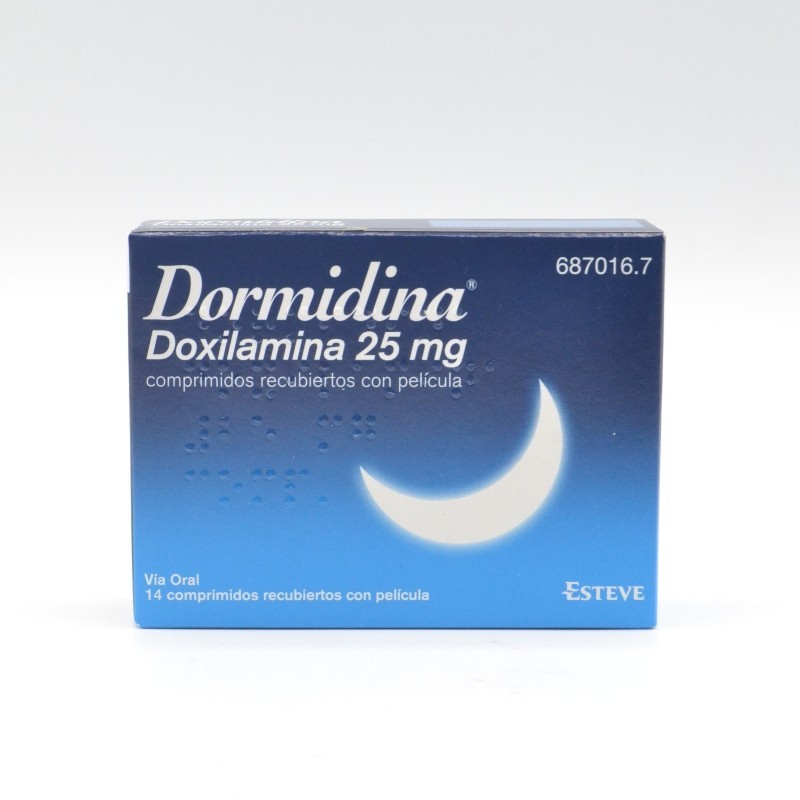 DORMIDINA 25 MG 14 COMPRIMIDOS Parafarmacia