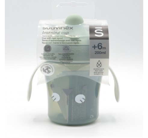 SUAVINEX TAZA ANTIDERRAME 200ML +4M Vajilla y accesorios