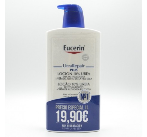 EUCERIN LOCION UREA 1L Hidratación y piel atópica