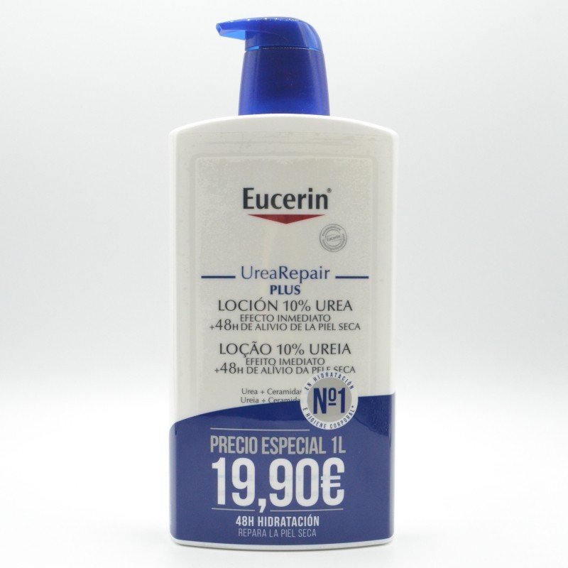 EUCERIN LOCION UREA 1L Hidratación y piel atópica