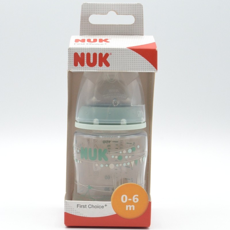 BIBERON NUK SILICONA 0-6M 150ML M Biberones y tetinas