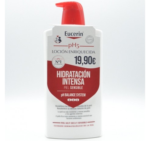 EUCERIN LOCION ENRIQUECIDA 1L PRECIO ESPECIAL Hidratación y piel atópica