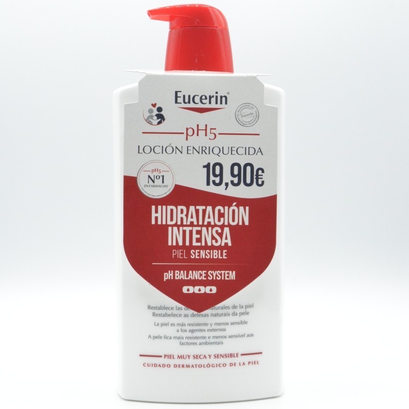 EUCERIN LOCION ENRIQUECIDA 1L PRECIO ESPECIAL Hidratación y piel atópica