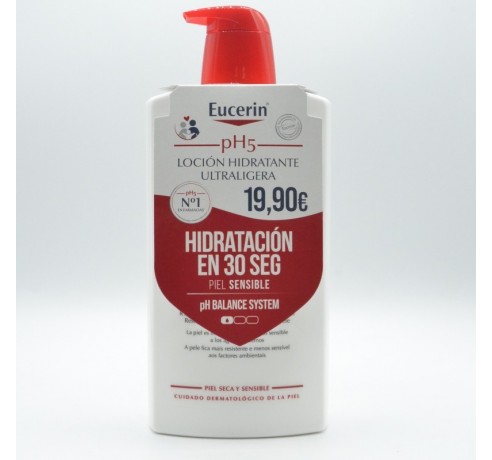 EUCERIN L.ULTRALIGERA 1L PRECIO ESPECIAL Hidratación y piel atópica