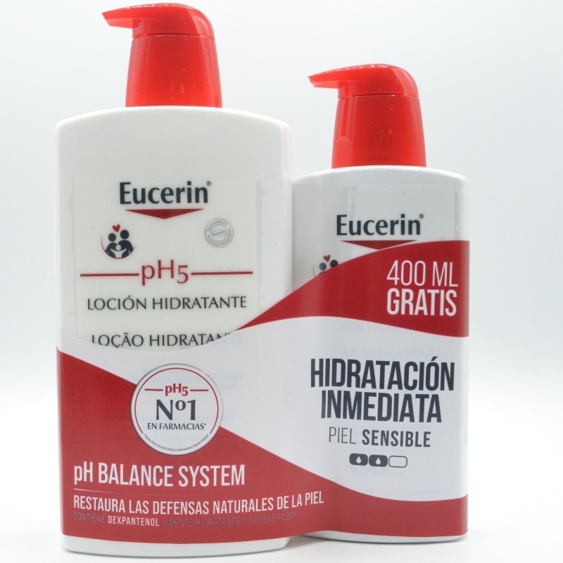 EUCERIN FAMILY PACK LOCION 1L + 400ML. Hidratación y piel atópica