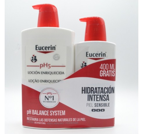 EUCERIN FAMILY PACK L.ENRIQUECIDA 1L PRECIO ESPECIAL Hidratación y piel atópica