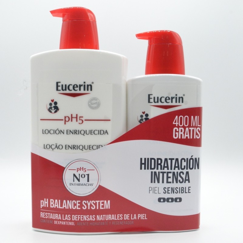 EUCERIN FAMILY PACK L.ENRIQUECIDA 1L PRECIO ESPECIAL Hidratación y piel atópica