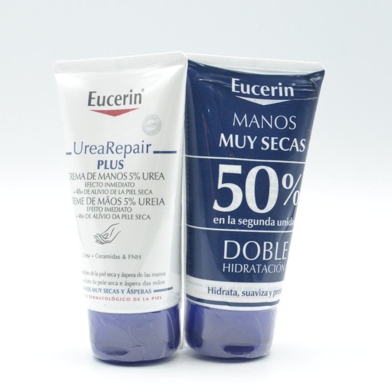 EUCERIN CREMA MANOS UREA DUPLO 75ML Hidratación