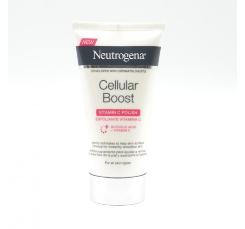 NEUTROGENA CELLULAR BOOST EXFOLIANTE VITAMINA C 75 ML Antiedad