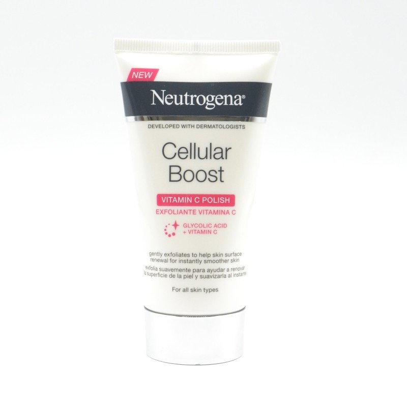 NEUTROGENA CELLULAR BOOST EXFOLIANTE VITAMINA C 75 ML Antiedad