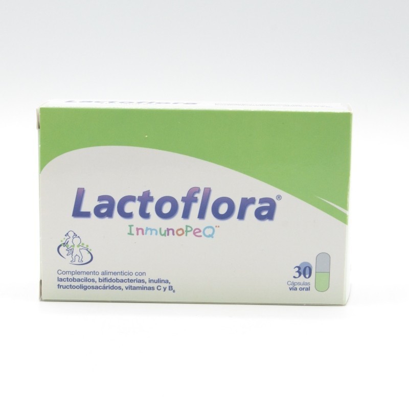 LACTOFLORA INMUNOPEQ 30 CAPSULAS Complementos alimenticios