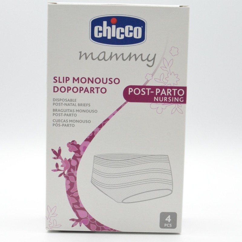 CHICCO BRAGUITA DESECHABLE T. UNICA (MALLA) 4U Fajas y bragas