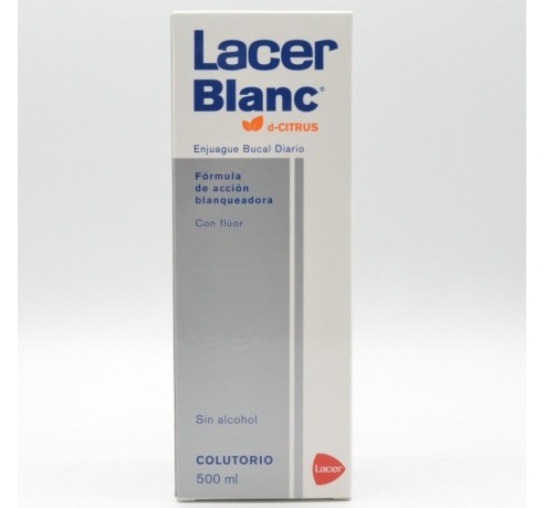 LACERBLANC COLUTORIO 500 ML SABOR CITRUS Uso blanqueante