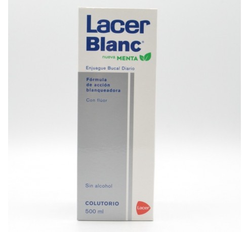 LACERBLANC COLUTORIO 500 ML SABOR MENTA Uso blanqueante