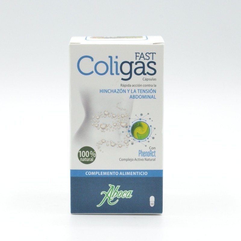 COLIGAS FAST 50 CAPSULAS Sistema digestivo