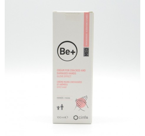 BE+ MED CREMA DE MANOS AGRIETADAS Y AGREDIDAS 100 ML Hidratación