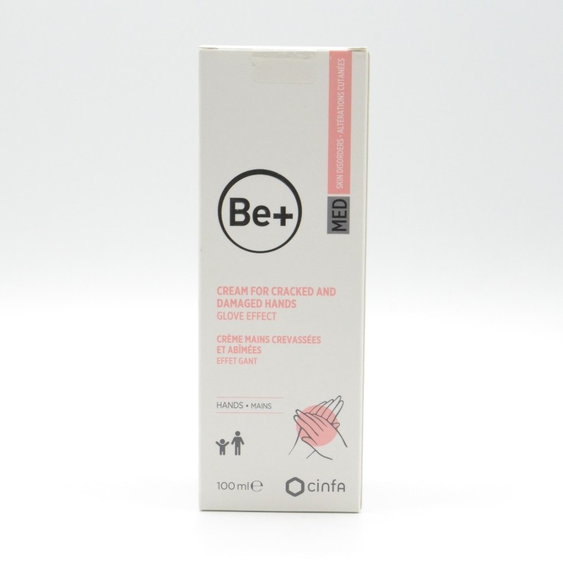 BE+ MED CREMA DE MANOS AGRIETADAS Y AGREDIDAS 100 ML Hidratación