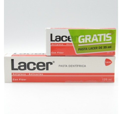 LACER PASTA DENTIFRICA 125 ML+ REGALO Encías, caries, dientes sensibles