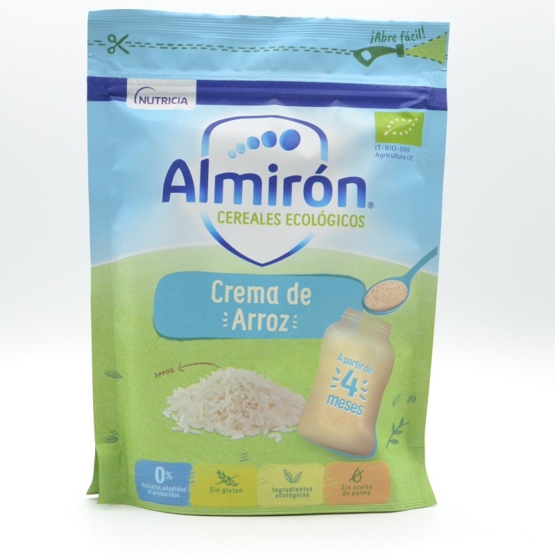 ALMIRON ECO CREMA DE ARROZ BOLSA 200 GR Papillas y snacks