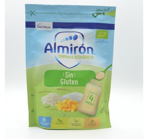 ALMIRON ECO CEREALES SIN GLUTEN BOLSA 200 GR Papillas y snacks