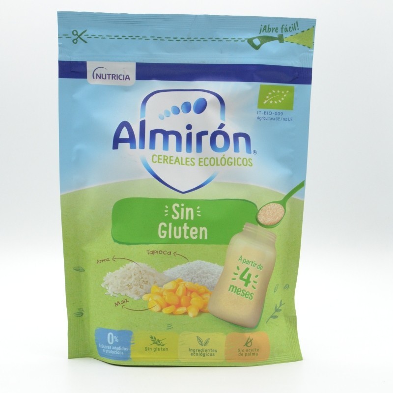 ALMIRON ECO CEREALES SIN GLUTEN BOLSA 200 GR Papillas y snacks