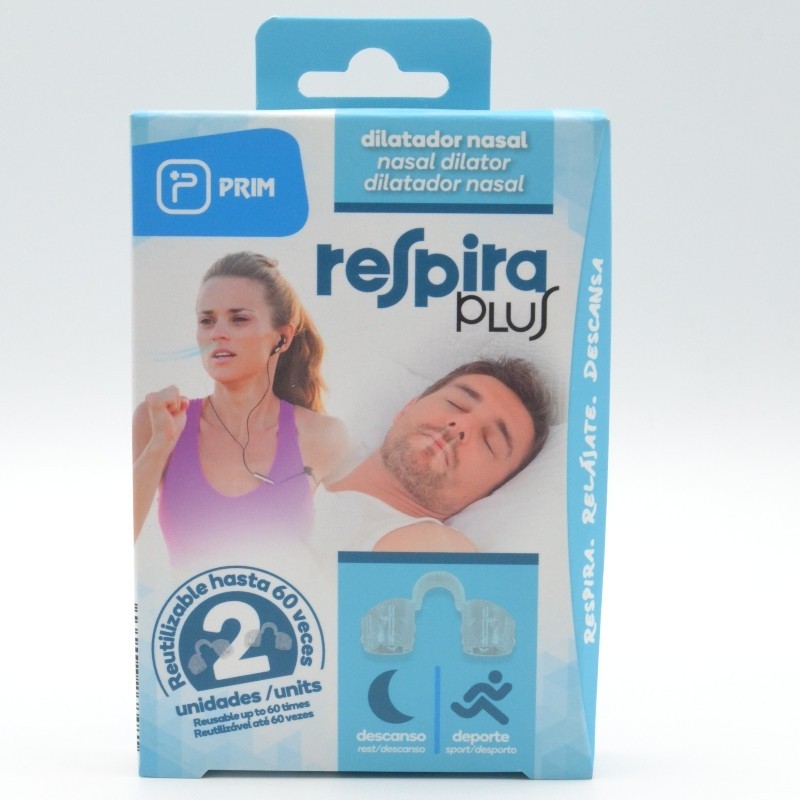 PRIM RESPIRA PLUS DILATADOR NASAL REF RP0001 2 UNIDADES Anti-ronquidos