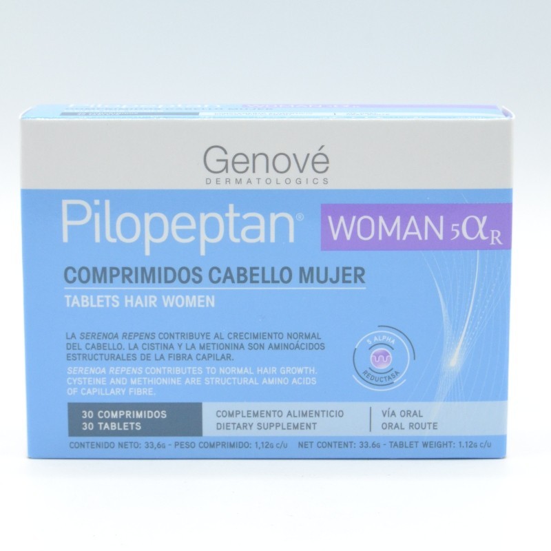 PILOPEPTAN WOMAN 5 ALFA 30 COMP( CAIDA ANDROGENI Anticaída