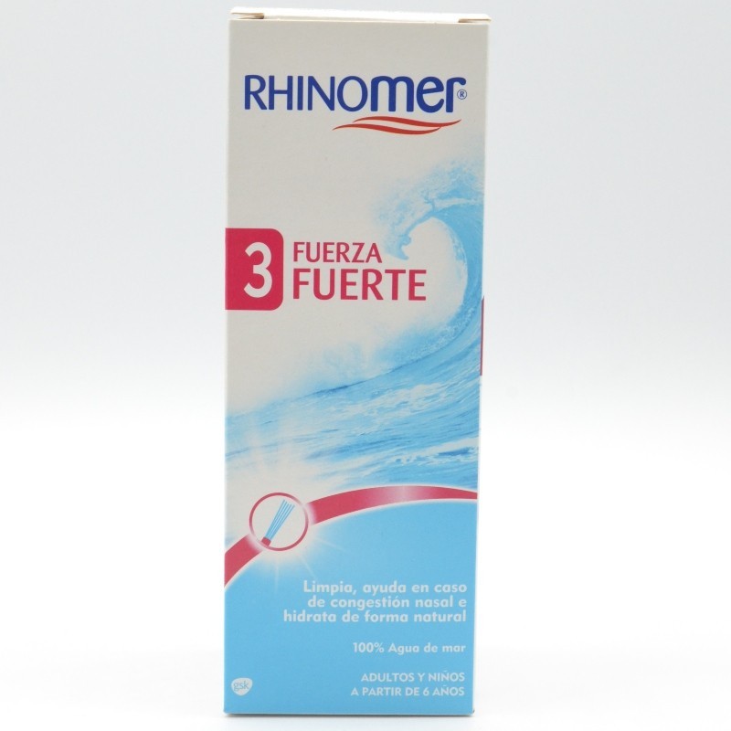 RHINOMER FUERZA 3 LIMPIEZA NASAL 135 ML Higiene nasal