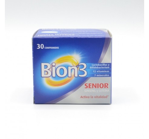 BION3 SENIOR 30 COMPRIMIDOS Complejos multivitamínicos