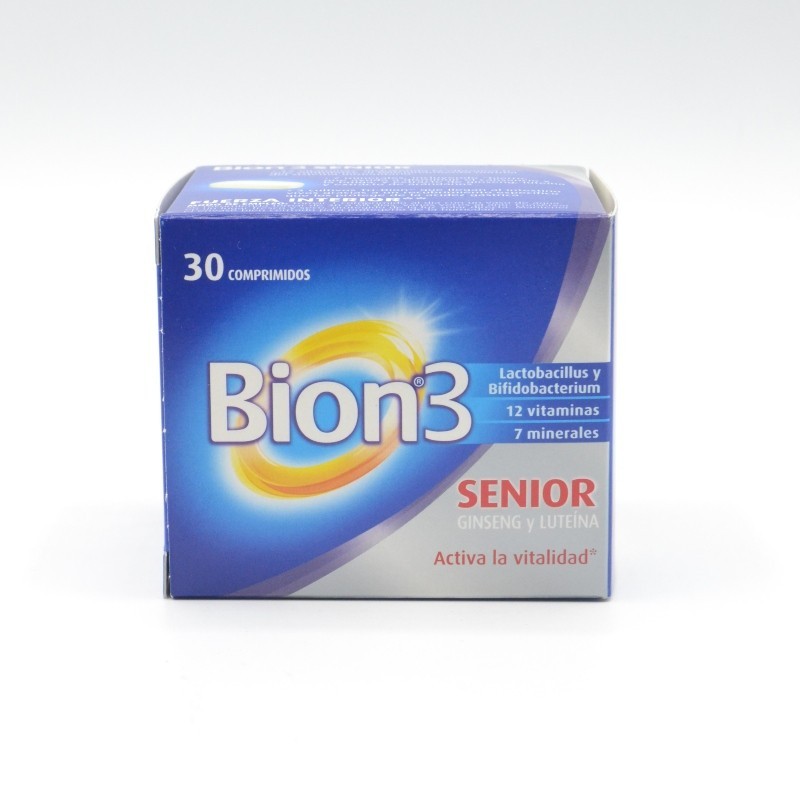 BION3 SENIOR 30 COMPRIMIDOS Complejos multivitamínicos