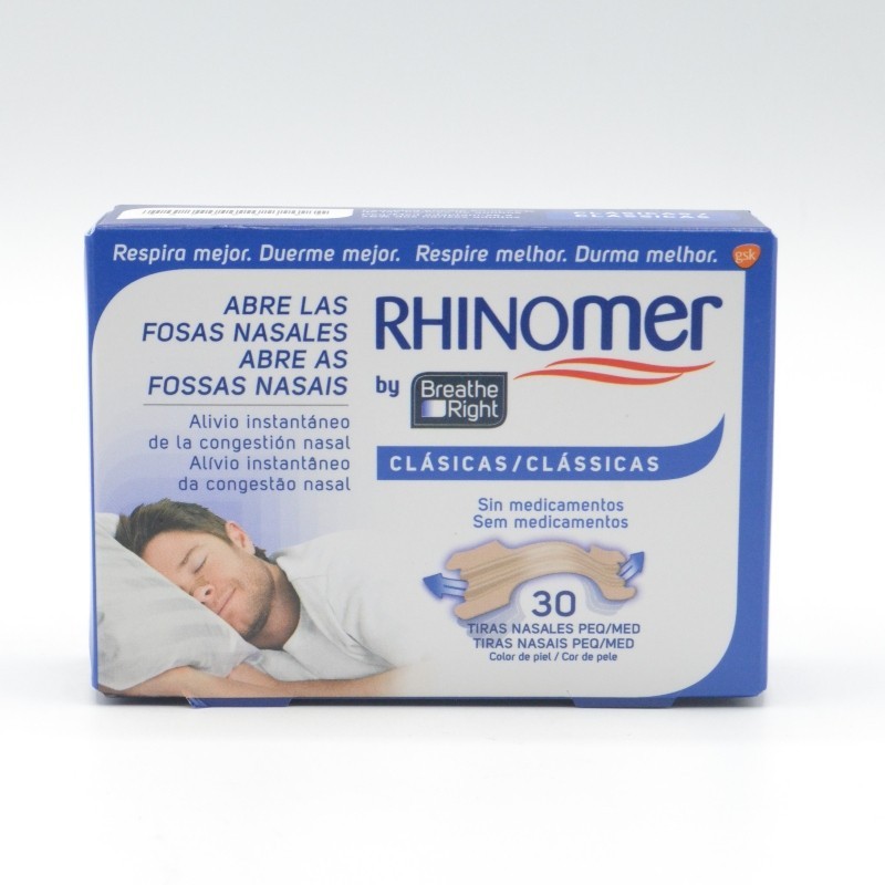 Comprar Breathe Right Tira Nasal Clásicas Pequeñas 30 U