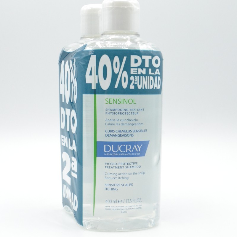 DUCRAY CHAMPU SENSINOL DUPLO 400MLX2 Picor