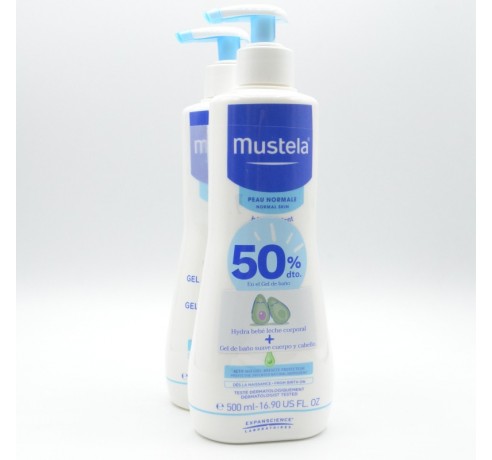 Cuidados del bebé: Mustela Hydra bebe + Babygel 30% descuento