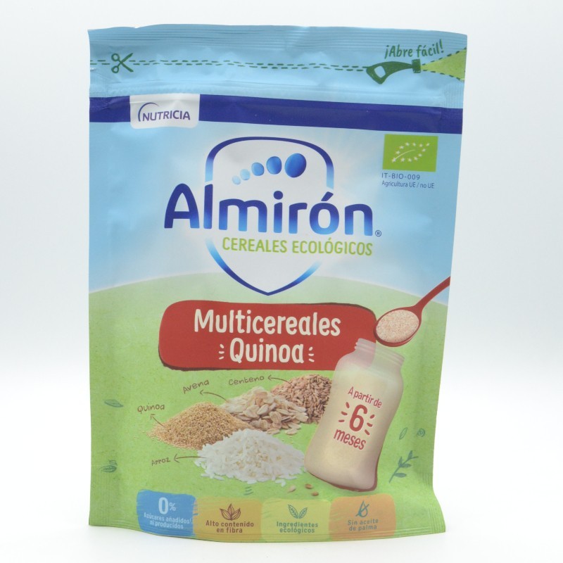 ALMIRON ECO MULTICEREALES CON QUINOA BOLSA 200 G Papillas y snacks ALMIRON ECO MULTICEREALES CON QUINOA BOLSA 200 G Papillas y snacks