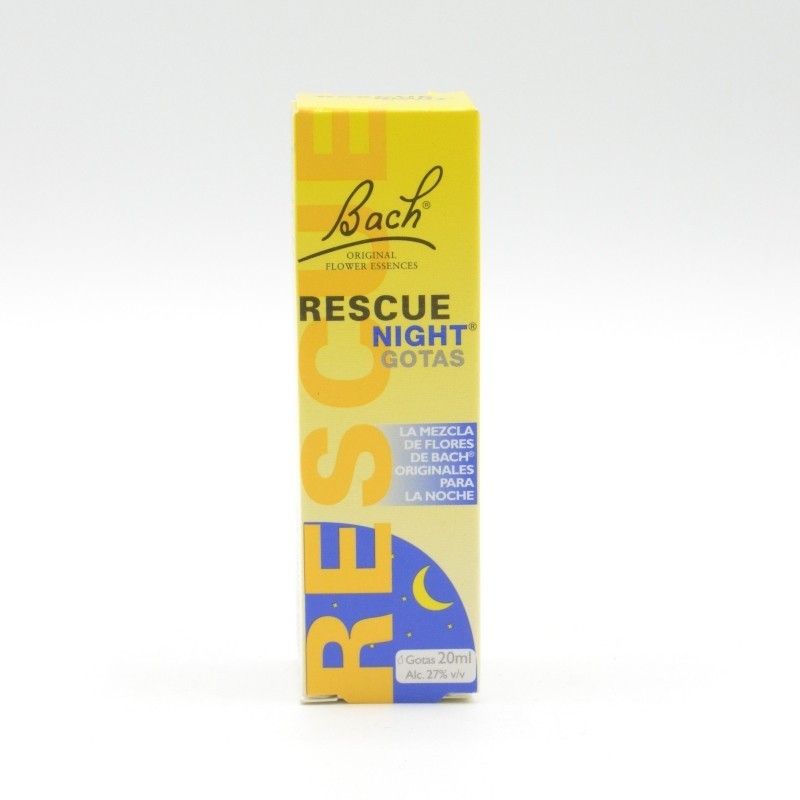 BACH RESCUE NIGHT GOTAS 20 ML Regulación de estrés y ciclo del sueño