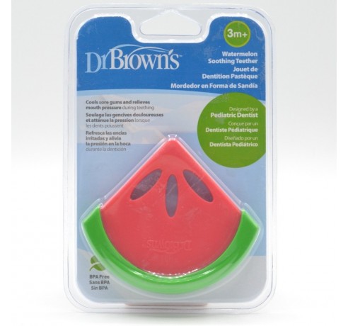 DR BROWN´S MORDEDOR CALMANTE SANDIA Primeros dientes