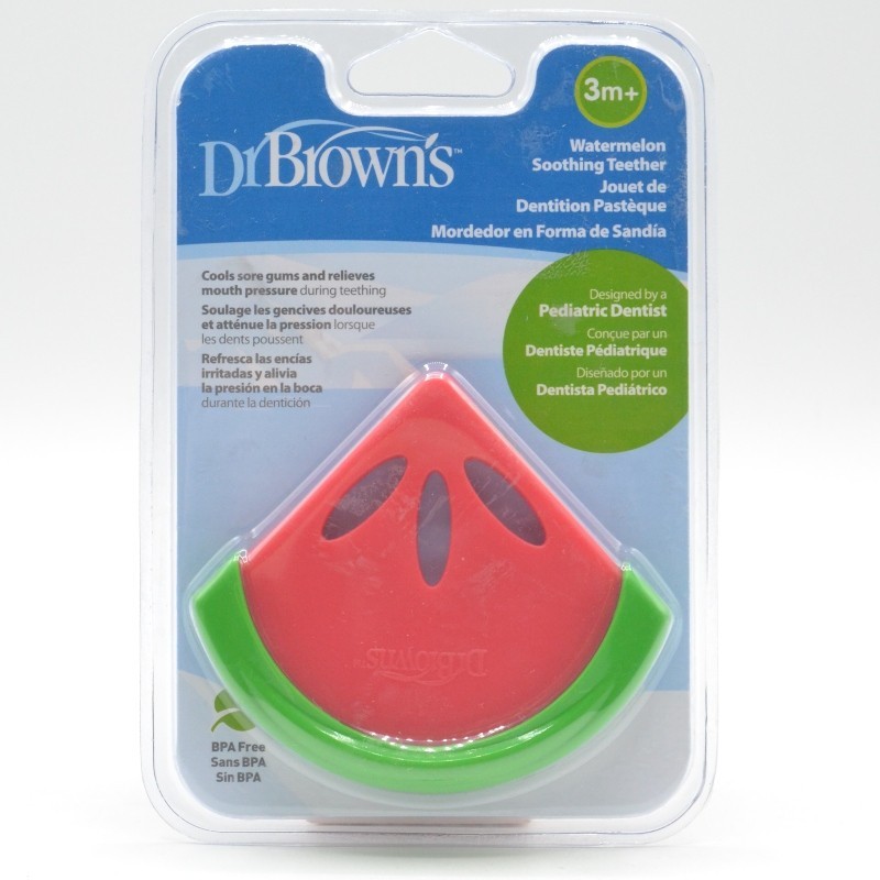 DR BROWN´S MORDEDOR CALMANTE SANDIA Primeros dientes