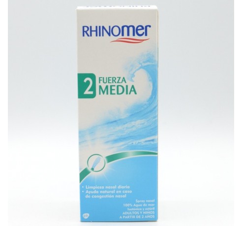 RHINOMER FUERZA 2 LIMPIEZA NASAL135 ML Aparato respiratorio