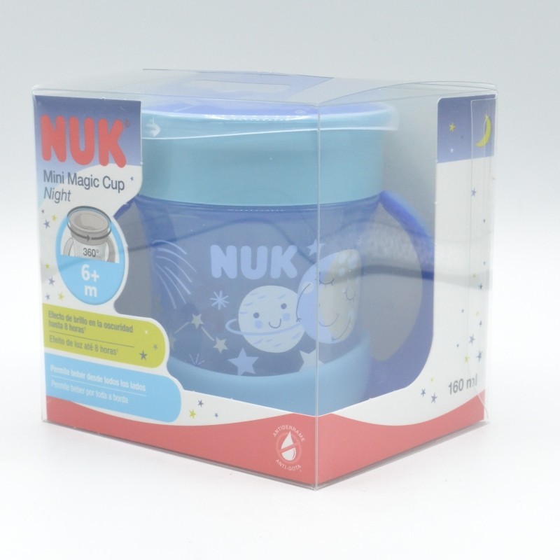 NUK MAGIC CUP NIGHT +6M 160ML Biberones y tetinas