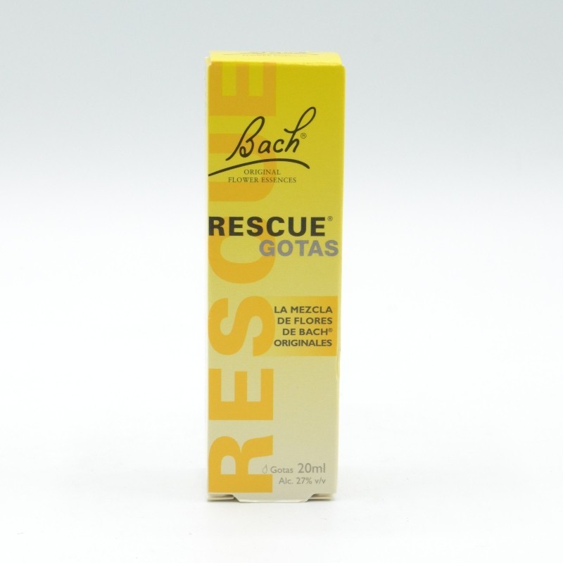 BACH RESCUE GOTAS 20 ML Regulación de estrés y ciclo del sueño