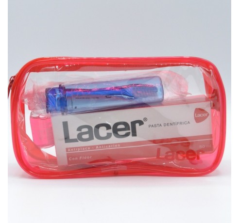 LACER NECESER VIAJE (PASTA+COLUT+CEPILLO) Encías, caries, dientes sensibles