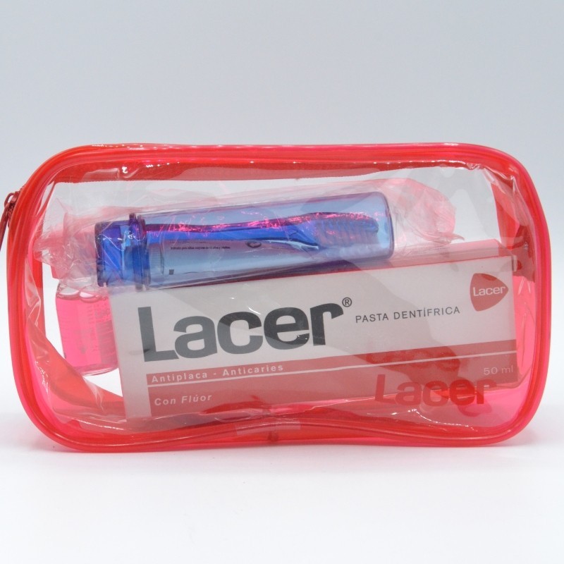 LACER NECESER VIAJE (PASTA+COLUT+CEPILLO) Encías, caries, dientes sensibles