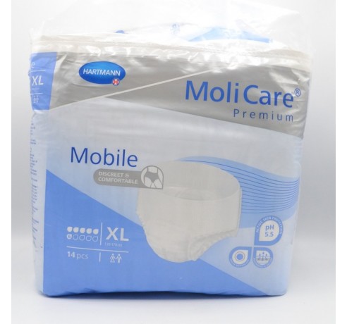 MOLICARE PREMIUM MOBILE T/XL 14 UDS. Cuidado del adulto