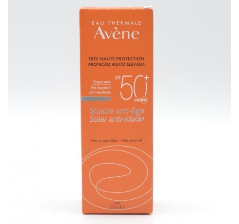 AVENE SOLAR CREMA SPF 50+ ANTIEDAD 50 ML Facial adulto